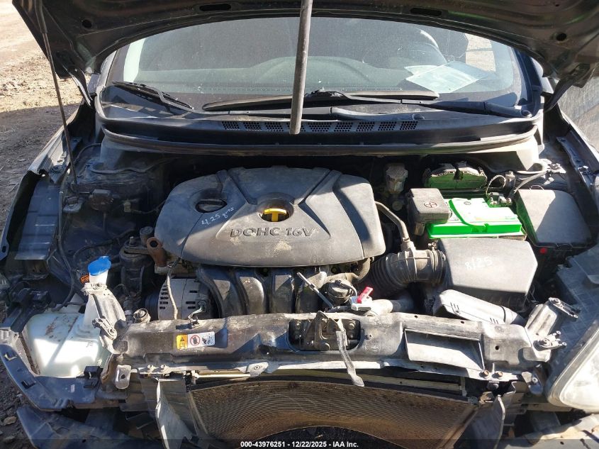 2013 Hyundai Elantra Gls VIN: 5NPDH4AE4DH422101 Lot: 43976251