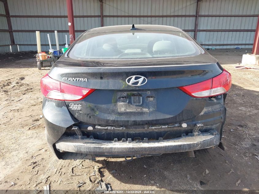 2013 Hyundai Elantra Gls VIN: 5NPDH4AE4DH422101 Lot: 43976251