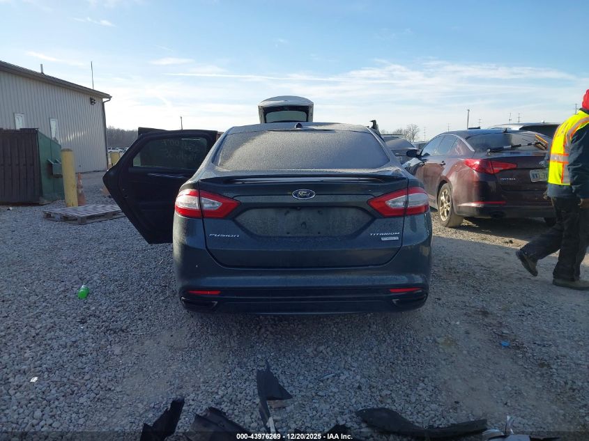 2015 Ford Fusion Titanium VIN: 3FA6P0K92FR162132 Lot: 43976269