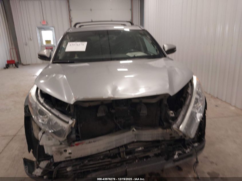 2016 Toyota Highlander Limited V6 VIN: 5TDDKRFH6GS229819 Lot: 43976276