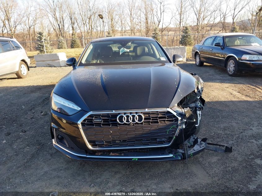 2023 Audi A5 Sportback Premium Plus 40 Tfsi Quattro S Tronic VIN: WAUCBCF54PA019373 Lot: 43976279