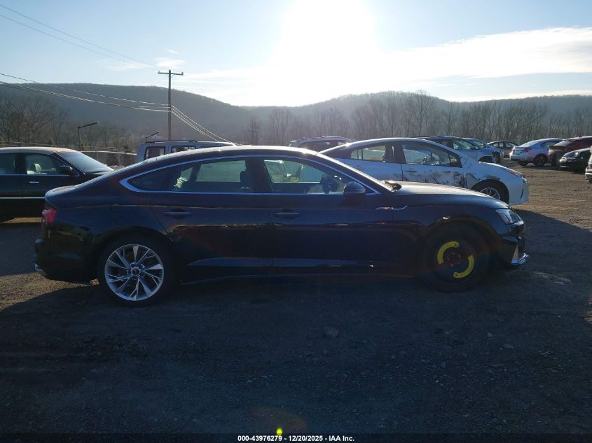 2023 Audi A5 Sportback Premium Plus 40 Tfsi Quattro S Tronic VIN: WAUCBCF54PA019373 Lot: 43976279