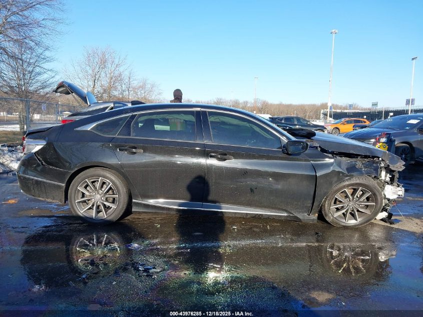 2021 Honda Accord Ex-L VIN: 1HGCV1F58MA038777 Lot: 43976285