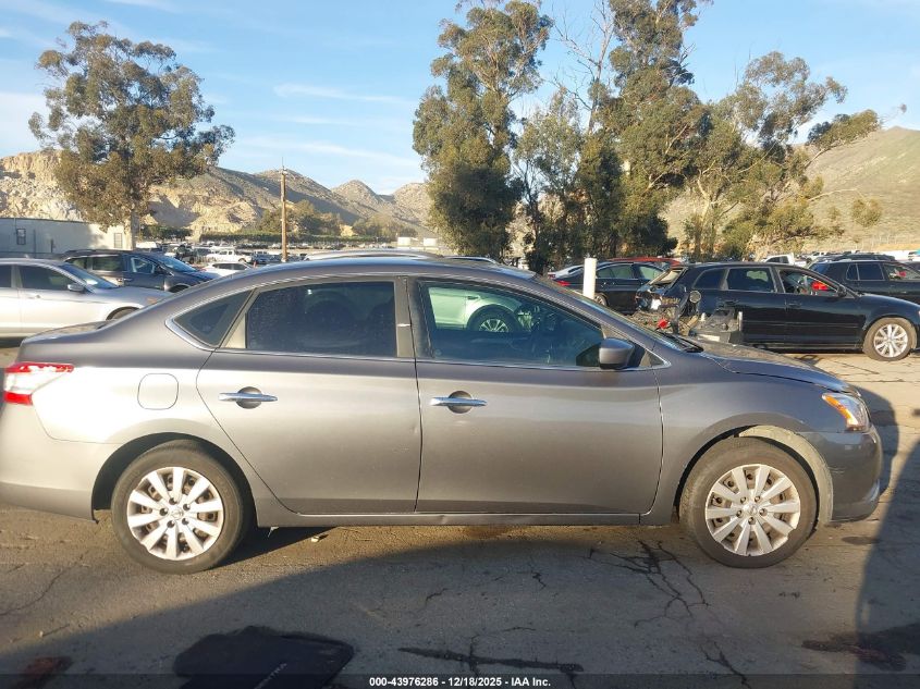 2015 Nissan Sentra Fe+ S/S/Sl/Sr/Sv VIN: 3N1AB7APXFL659480 Lot: 43976286