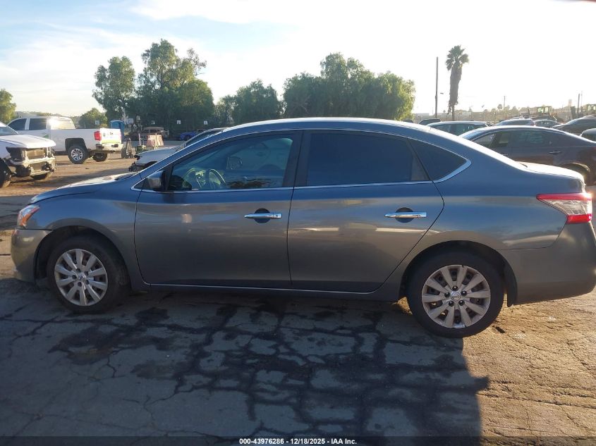 2015 Nissan Sentra Fe+ S/S/Sl/Sr/Sv VIN: 3N1AB7APXFL659480 Lot: 43976286