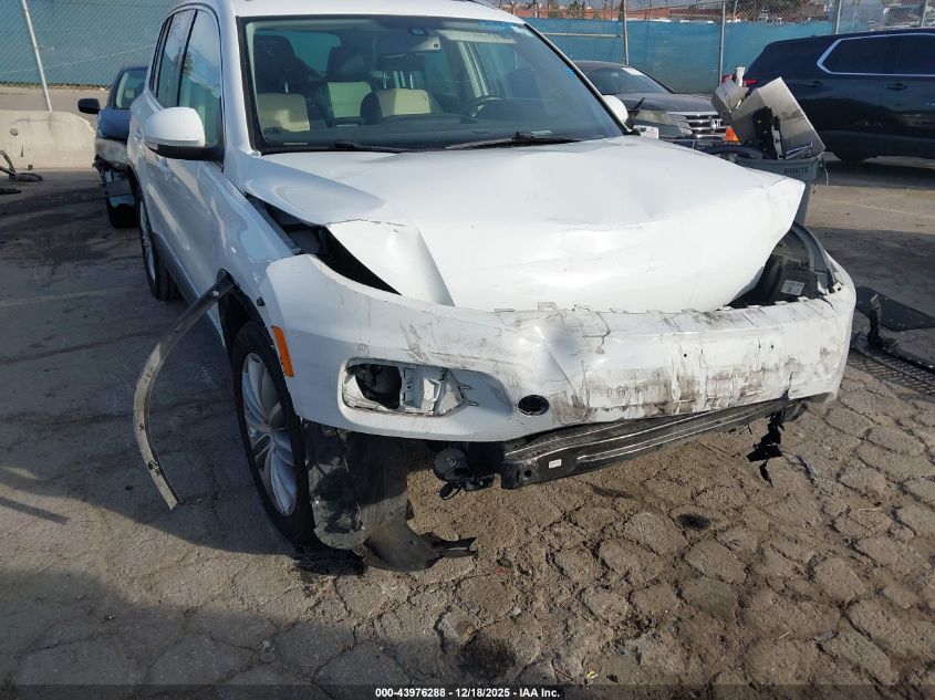 2016 Volkswagen Tiguan Se VIN: WVGAV7AX6GW602365 Lot: 43976288