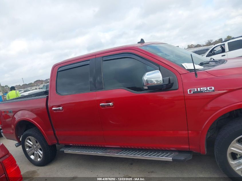 2020 Ford F-150 Lariat VIN: 1FTEW1E46LKD38730 Lot: 43976292