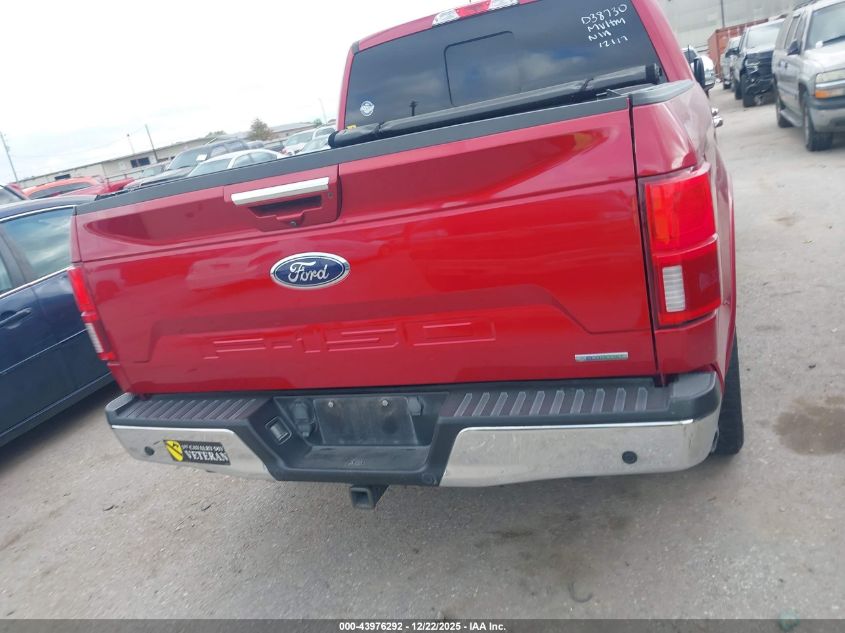 2020 Ford F-150 Lariat VIN: 1FTEW1E46LKD38730 Lot: 43976292