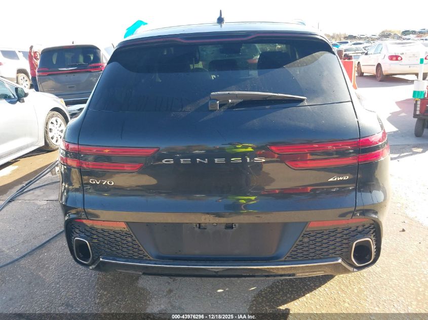 2025 Genesis Gv70 2.5T Awd VIN: KMUMADTB8SU182008 Lot: 43976296