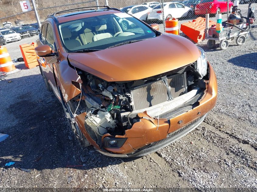 2015 Nissan Murano Sv VIN: 5N1AZ2MH7FN220636 Lot: 43976298