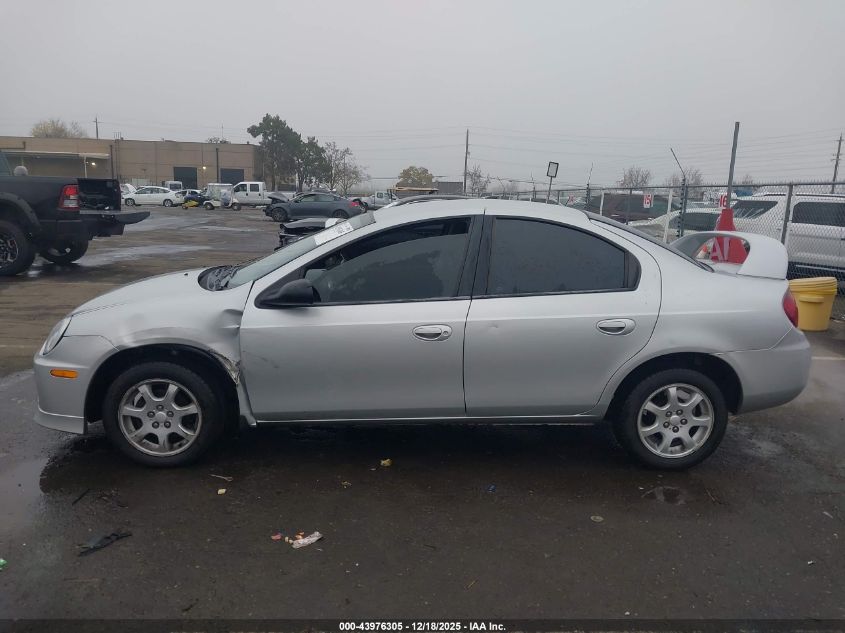 2005 Dodge Neon Sxt VIN: 1B3AS56C95D268642 Lot: 43976305