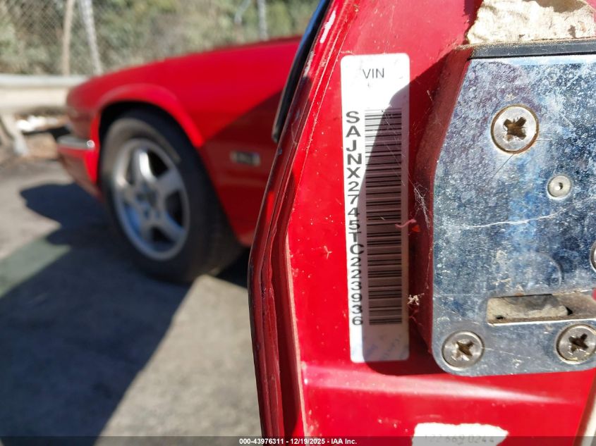 1996 Jaguar Xjs 2+2 VIN: SAJNX2745TC223936 Lot: 43976311