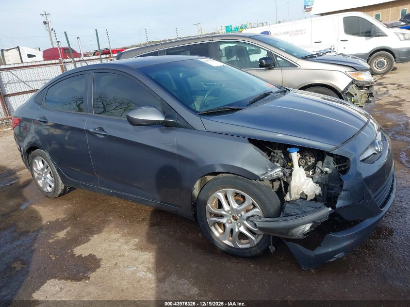 2012 Hyundai Accent Gls VIN: KMHCT4AE5CU241759 Lot: 43976326