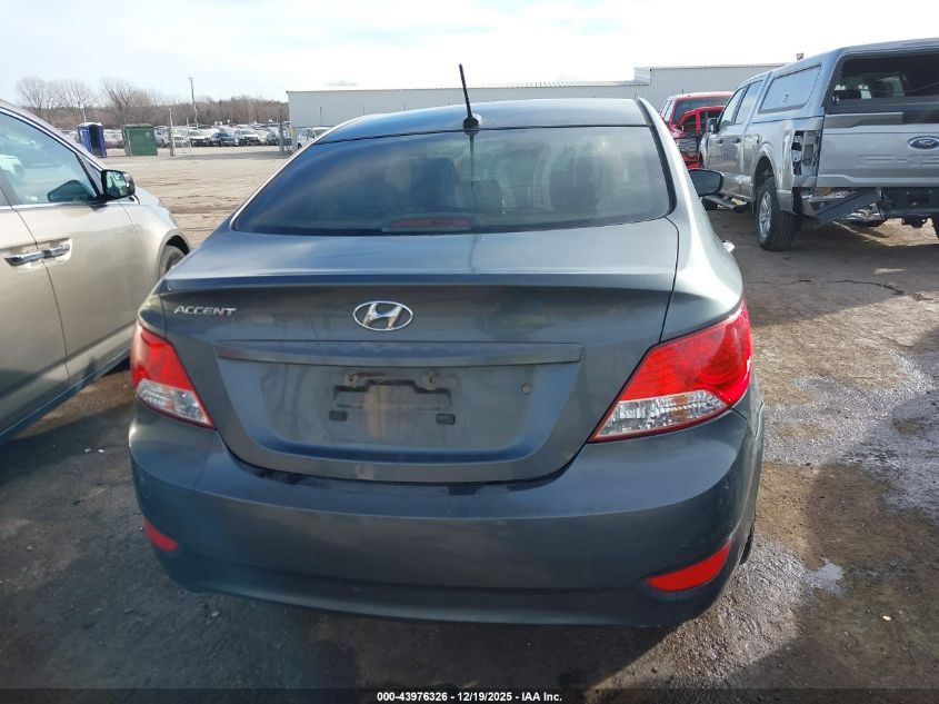 2012 Hyundai Accent Gls VIN: KMHCT4AE5CU241759 Lot: 43976326