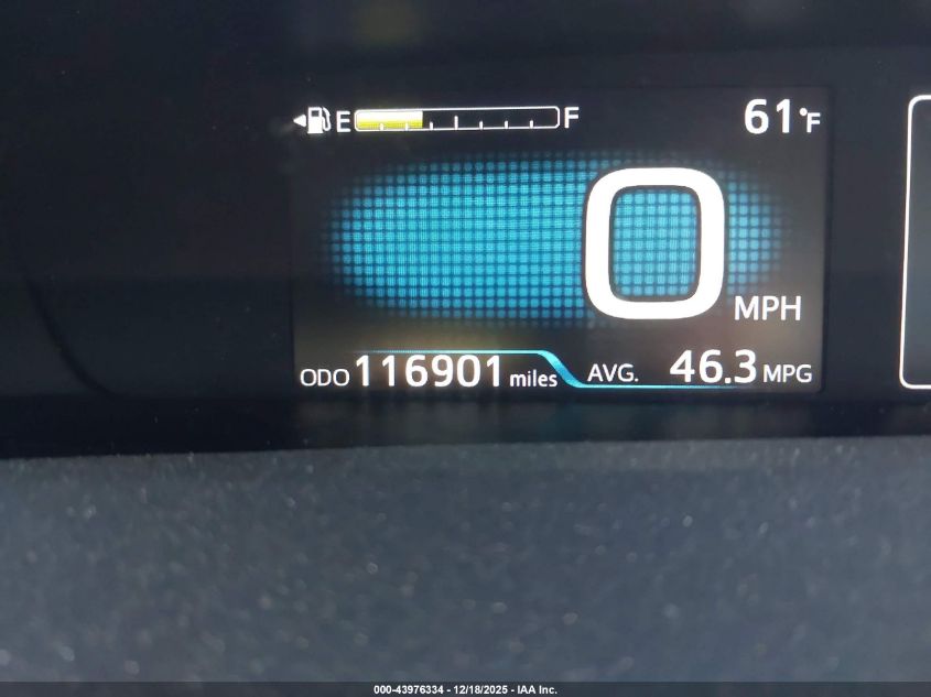 2017 Toyota Prius Three VIN: JTDKARFU1H3535787 Lot: 43976334