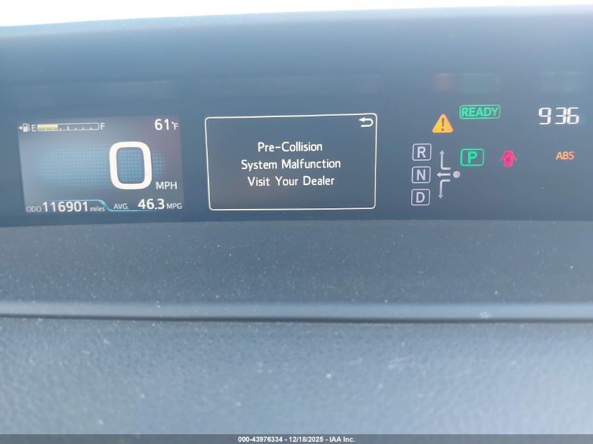 2017 Toyota Prius Three VIN: JTDKARFU1H3535787 Lot: 43976334