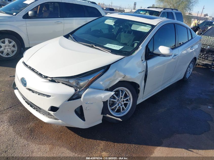 2017 Toyota Prius Three VIN: JTDKARFU1H3535787 Lot: 43976334