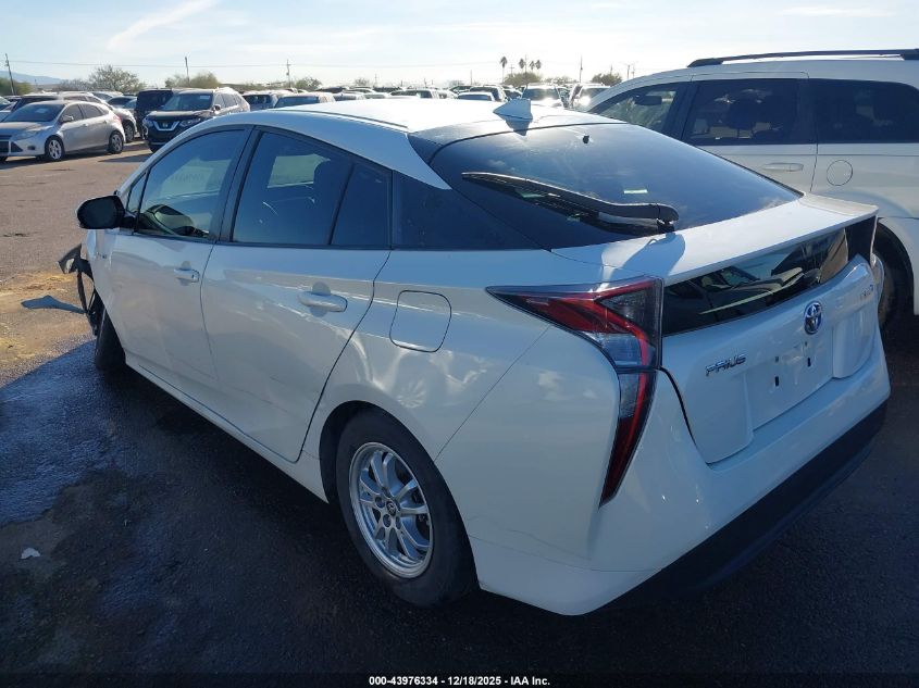 2017 Toyota Prius Three VIN: JTDKARFU1H3535787 Lot: 43976334
