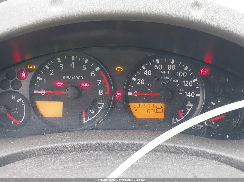 2013 Nissan Xterra S VIN: 5N1AN0NWXDN816060 Lot: 43976336