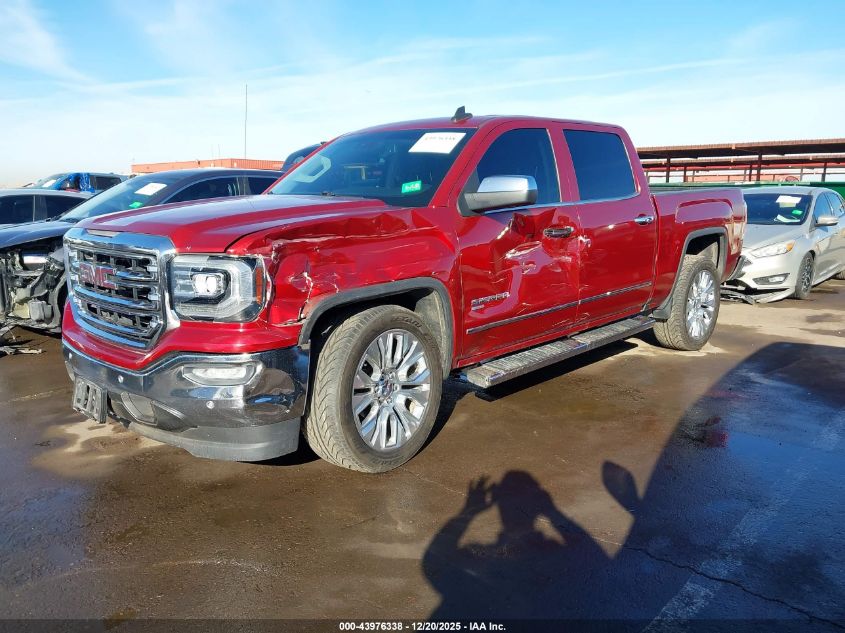 2018 GMC Sierra 1500 Slt VIN: 3GTU1NER6JG403805 Lot: 43976338