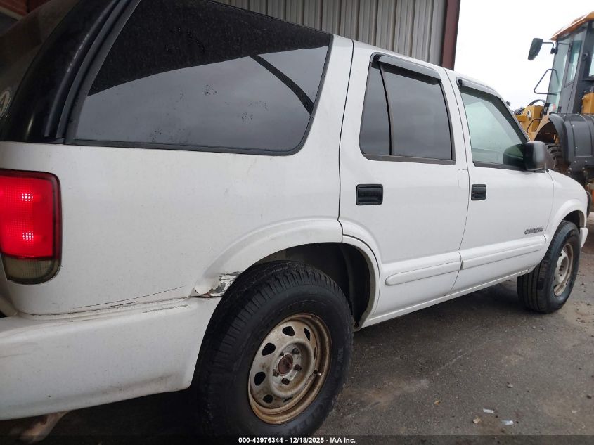2005 Chevrolet Blazer Ls VIN: 1GNDT13X85K107033 Lot: 43976344