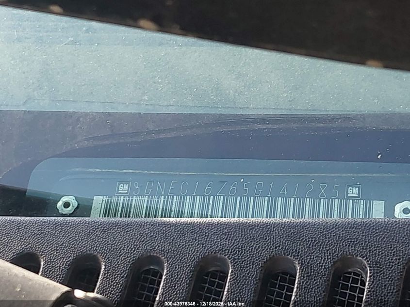 2005 Chevrolet Suburban 1500 Ls VIN: 3GNEC16Z65G141285 Lot: 43976346