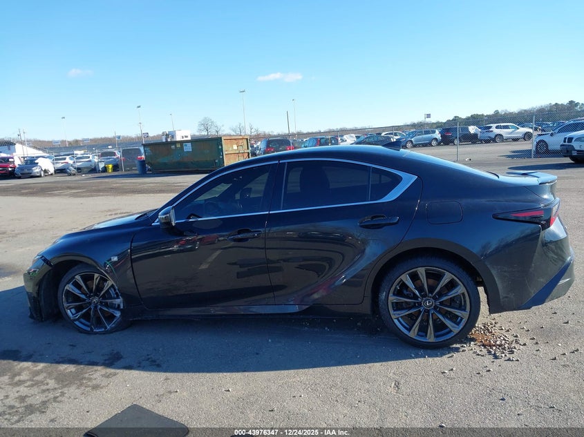 VIN JTHGZ1E26M5022824 2021 LEXUS IS 350 F SPORT