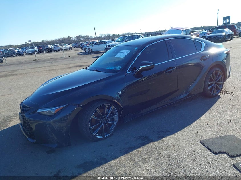 VIN JTHGZ1E26M5022824 2021 LEXUS IS 350 F SPORT