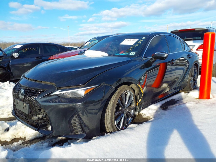 VIN JTHGZ1E26M5022824 2021 LEXUS IS 350 F SPORT