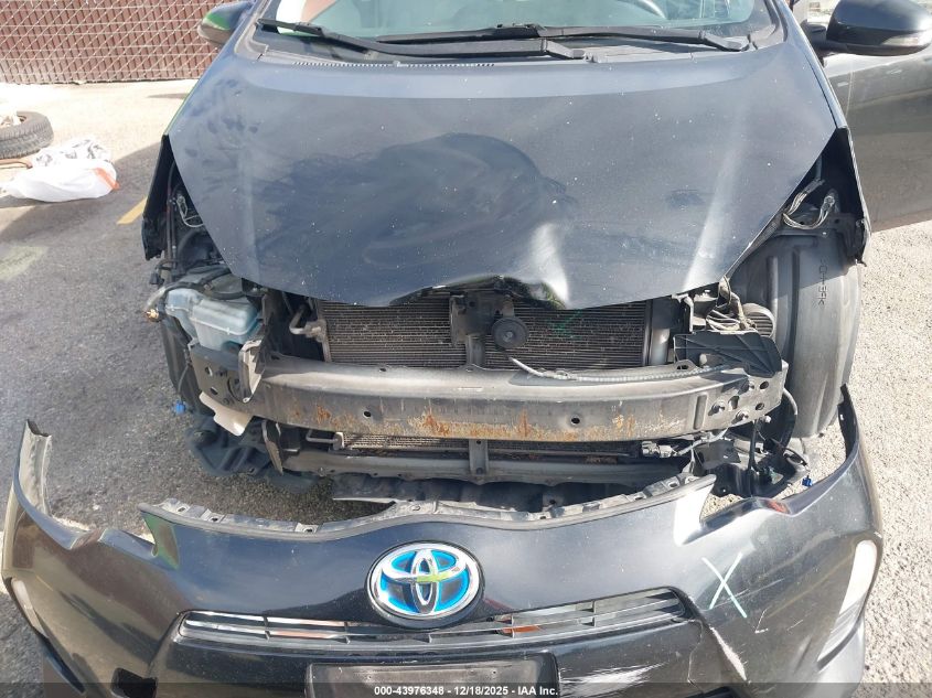 2012 Toyota Prius C VIN: JTDKDTB31C1515509 Lot: 43976348