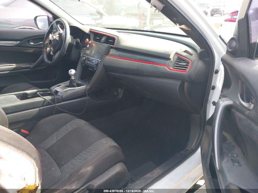 2017 Honda Civic Si VIN: 2HGFC3A55HH754937 Lot: 43976356