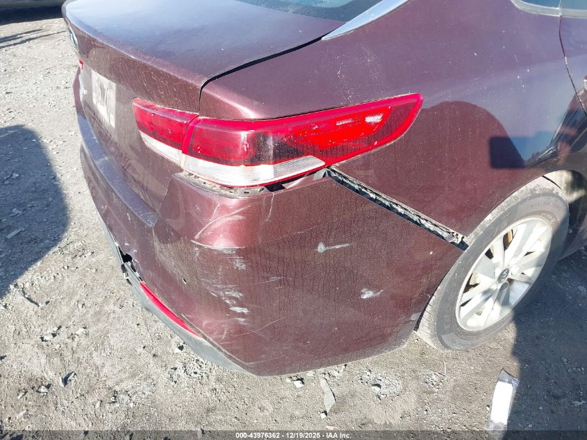 2018 Kia Optima Lx VIN: 5XXGT4L34JG219837 Lot: 43976362