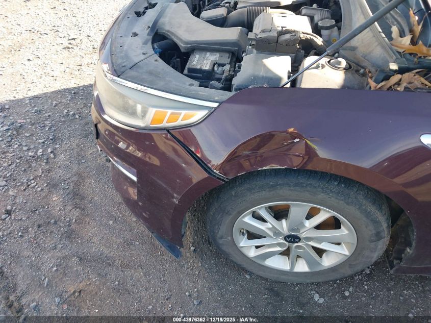 2018 Kia Optima Lx VIN: 5XXGT4L34JG219837 Lot: 43976362