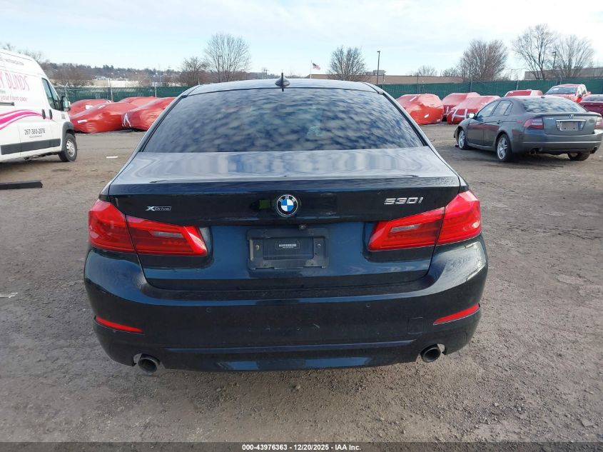 2020 BMW 530I xDrive VIN: WBAJR7C06LWW77504 Lot: 43976363