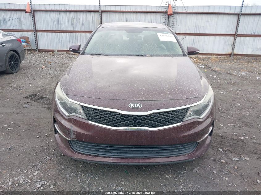 2018 Kia Optima Lx VIN: 5XXGT4L36JG178613 Lot: 43976369