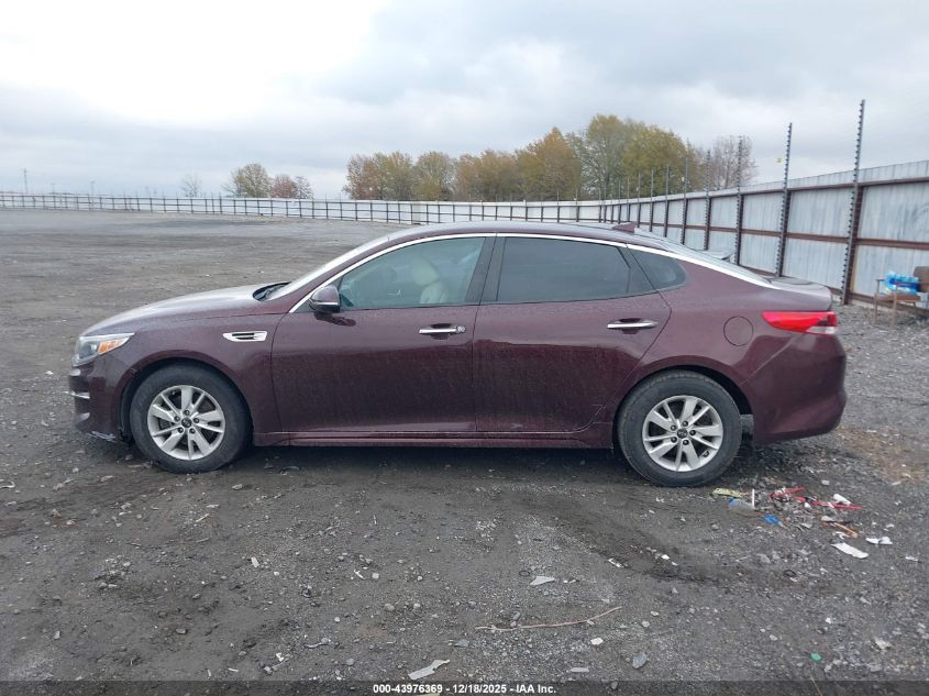 2018 Kia Optima Lx VIN: 5XXGT4L36JG178613 Lot: 43976369
