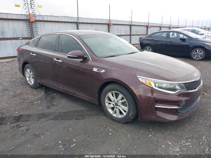 2018 Kia Optima Lx VIN: 5XXGT4L36JG178613 Lot: 43976369