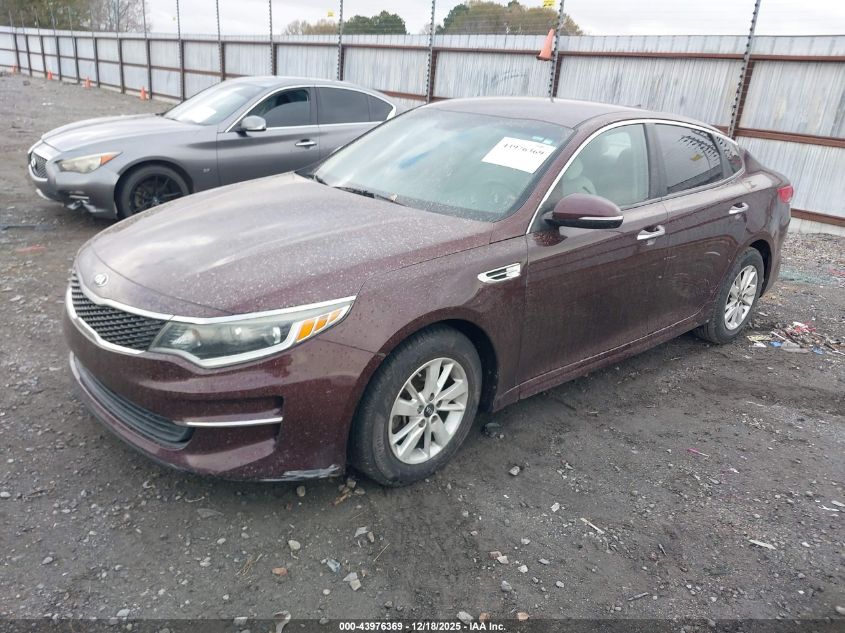 2018 Kia Optima Lx VIN: 5XXGT4L36JG178613 Lot: 43976369