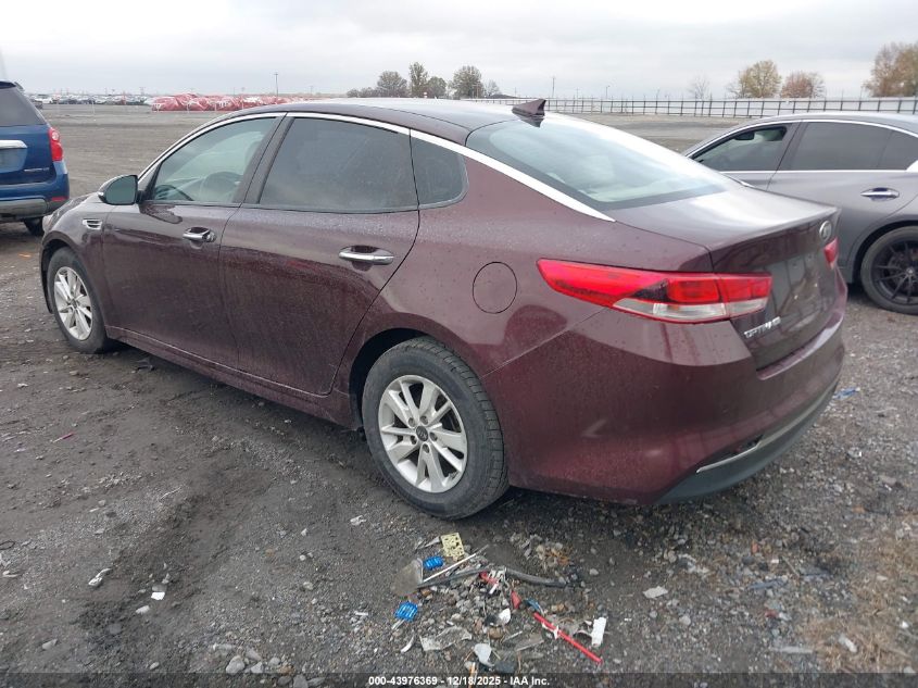 2018 Kia Optima Lx VIN: 5XXGT4L36JG178613 Lot: 43976369