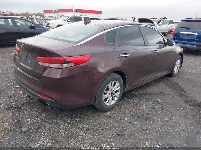 2018 Kia Optima Lx VIN: 5XXGT4L36JG178613 Lot: 43976369