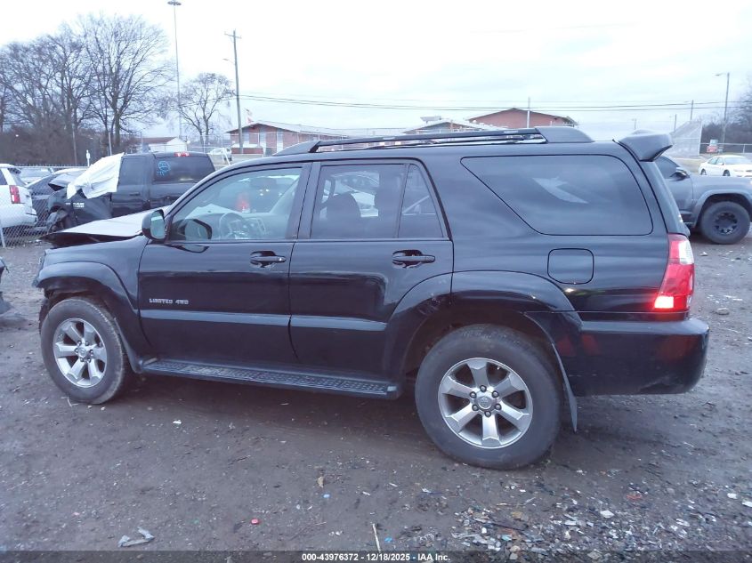 2007 Toyota 4Runner Limited V8 VIN: JTEBT17R778039251 Lot: 43976372