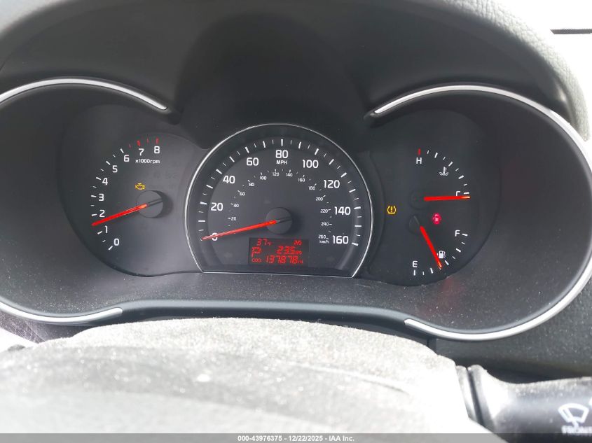 2014 Kia Sorento Lx VIN: 5XYKT3A61EG524554 Lot: 43976375