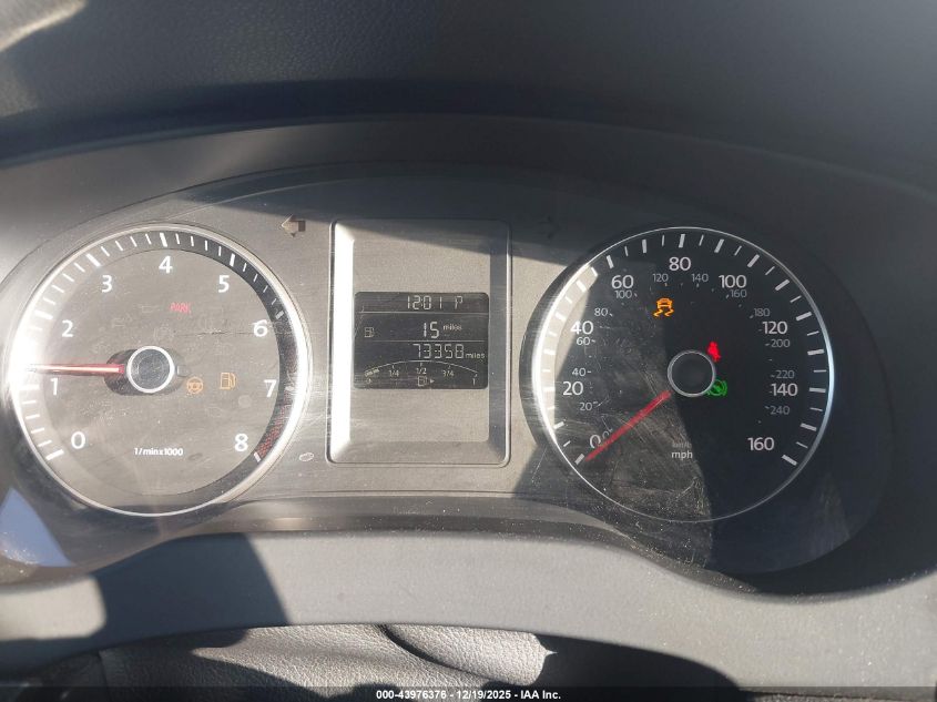 2014 Volkswagen Jetta 1.8T Se VIN: 3VWD17AJ2EM309534 Lot: 43976376