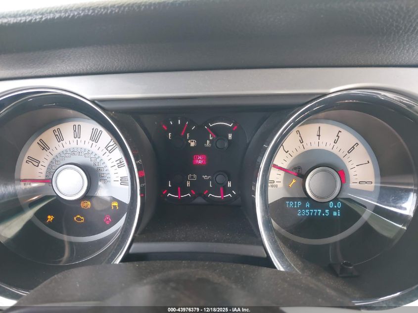 2011 Ford Mustang Gt/Gt Premium VIN: 1ZVBP8CF2B5156255 Lot: 43976379