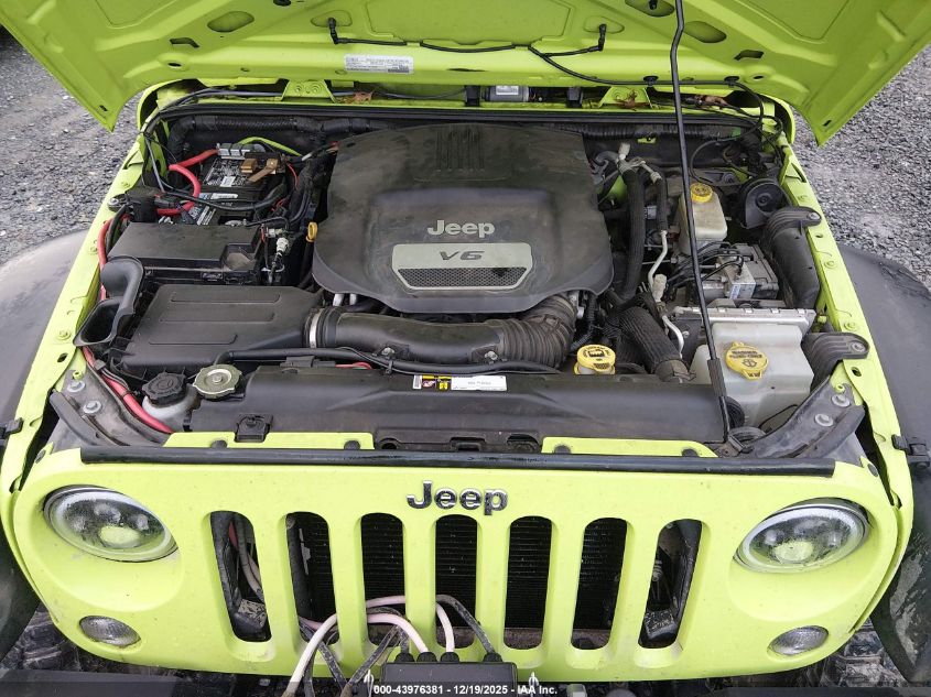 2016 Jeep Wrangler Unlimited Sport VIN: 1C4BJWDGXGL342256 Lot: 43976381