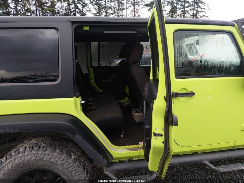 2016 Jeep Wrangler Unlimited Sport VIN: 1C4BJWDGXGL342256 Lot: 43976381