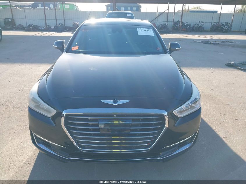 2017 Genesis G90 3.3T Premium VIN: KMHG34JA5HU024606 Lot: 43976390