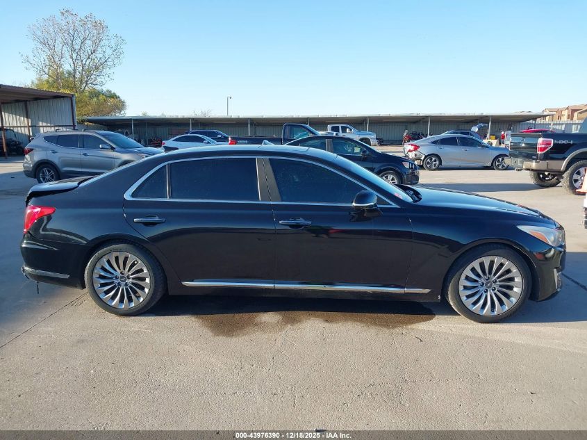2017 Genesis G90 3.3T Premium VIN: KMHG34JA5HU024606 Lot: 43976390