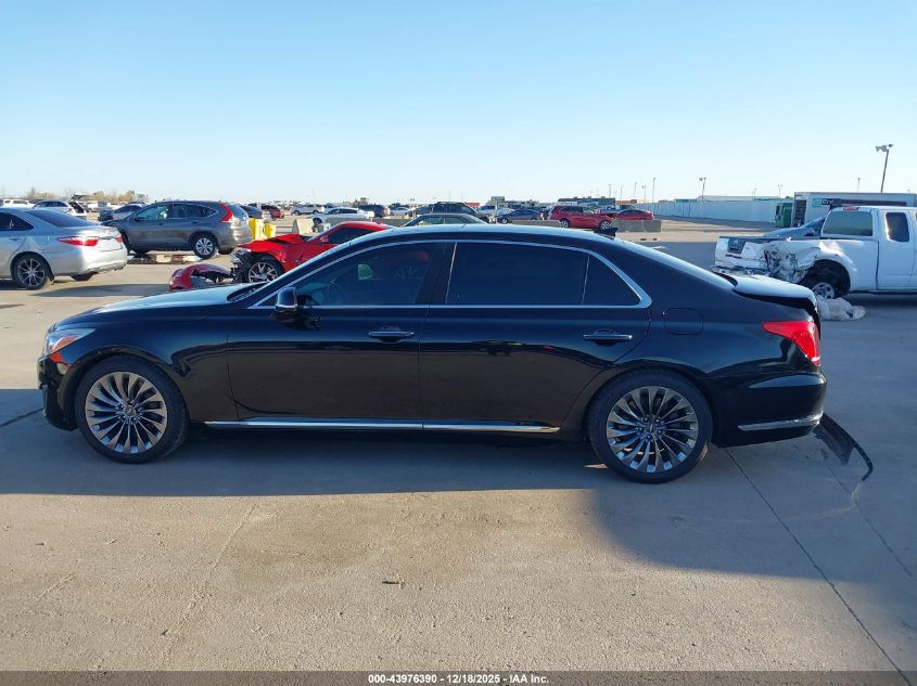 2017 Genesis G90 3.3T Premium VIN: KMHG34JA5HU024606 Lot: 43976390