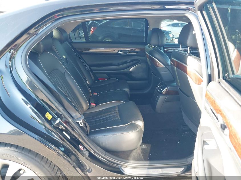 2017 Genesis G90 3.3T Premium VIN: KMHG34JA5HU024606 Lot: 43976390